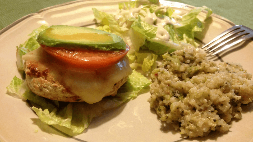 wheat and gluten free cajun turkey burger