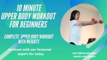 10 MINUTE UPPER BODY WORKOUT FOR BEGINNERS