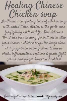healing chinese chicken soup