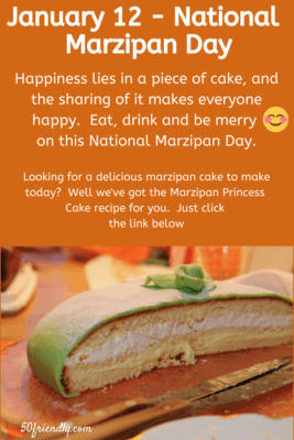 january 12 is national marzipan day