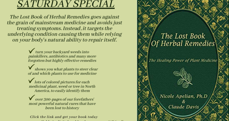 The Lost Book Of Herbal Remedies