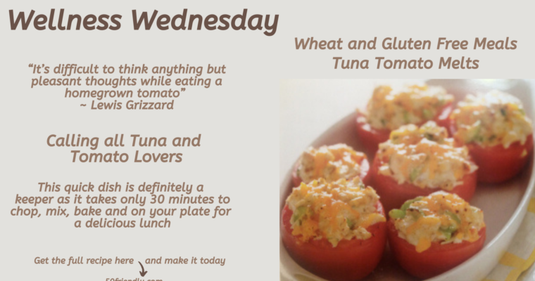 Wheat and Gluten Free Tuna and Tomato Melts