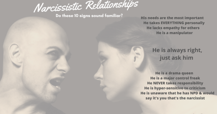 10 Signs You’re In A Narcissistic Relationship