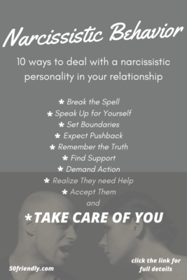 10 ways to deal with a narcissist in a relationship