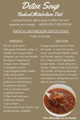 radical metabolism detox soup