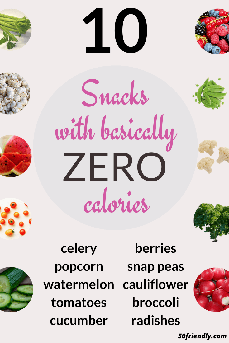 food with zero calories