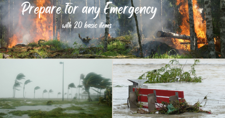 20 Basic Items To Have In Your Emergency Kit
