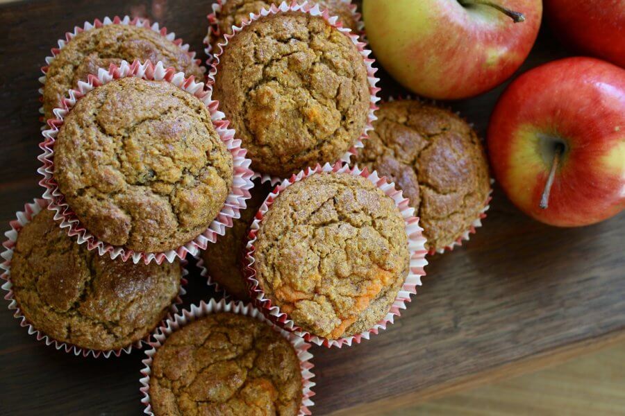 apple spice muffin wheat and gluten free