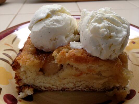 how to make banana foster buckle cake