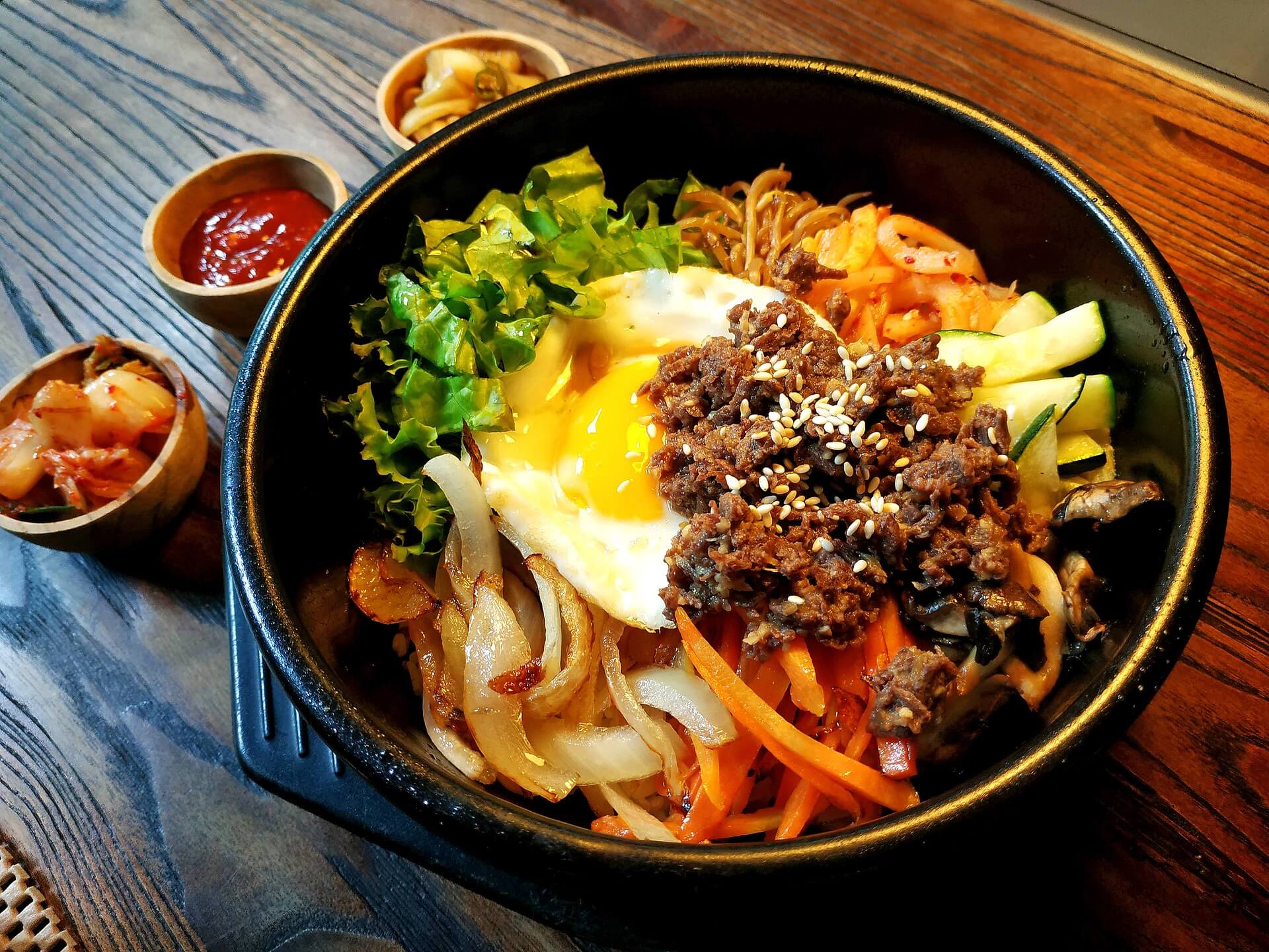 Easy Korean Bibimbap With Gochujang Sauce - 50 Friendly