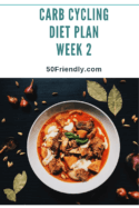 week 2 carb cycling