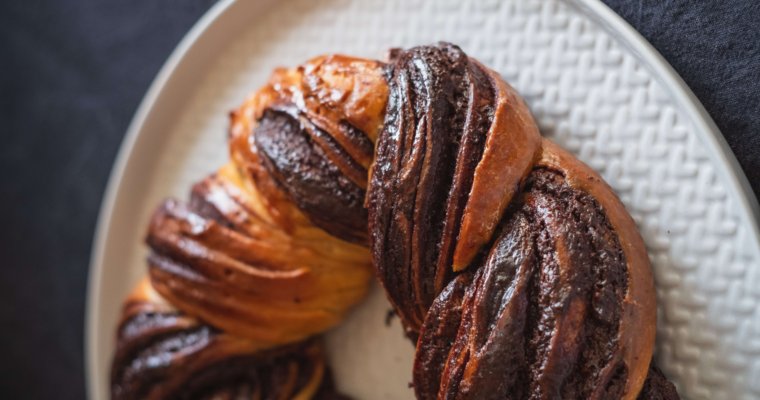 Easy Braided Chocolate Twists Recipe