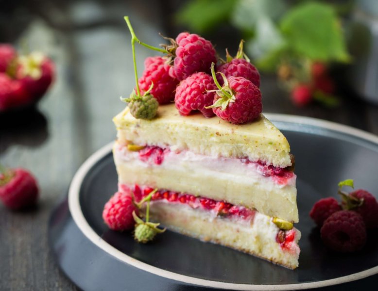 Raspberry Vanilla Layer Cake In Under 30 Minutes