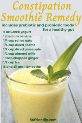 best smoothie for constipation