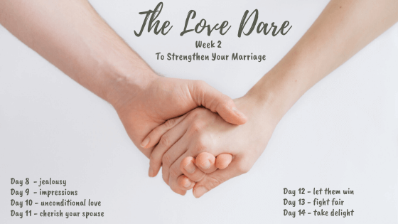 week 2 of the love dare
