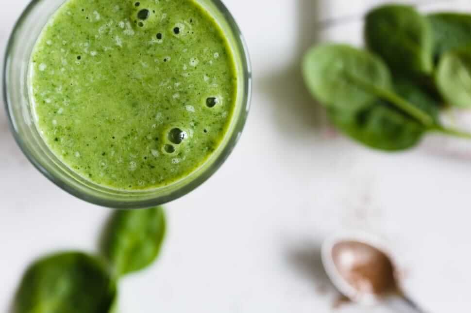 almond butter spinach smoothie for weight loss