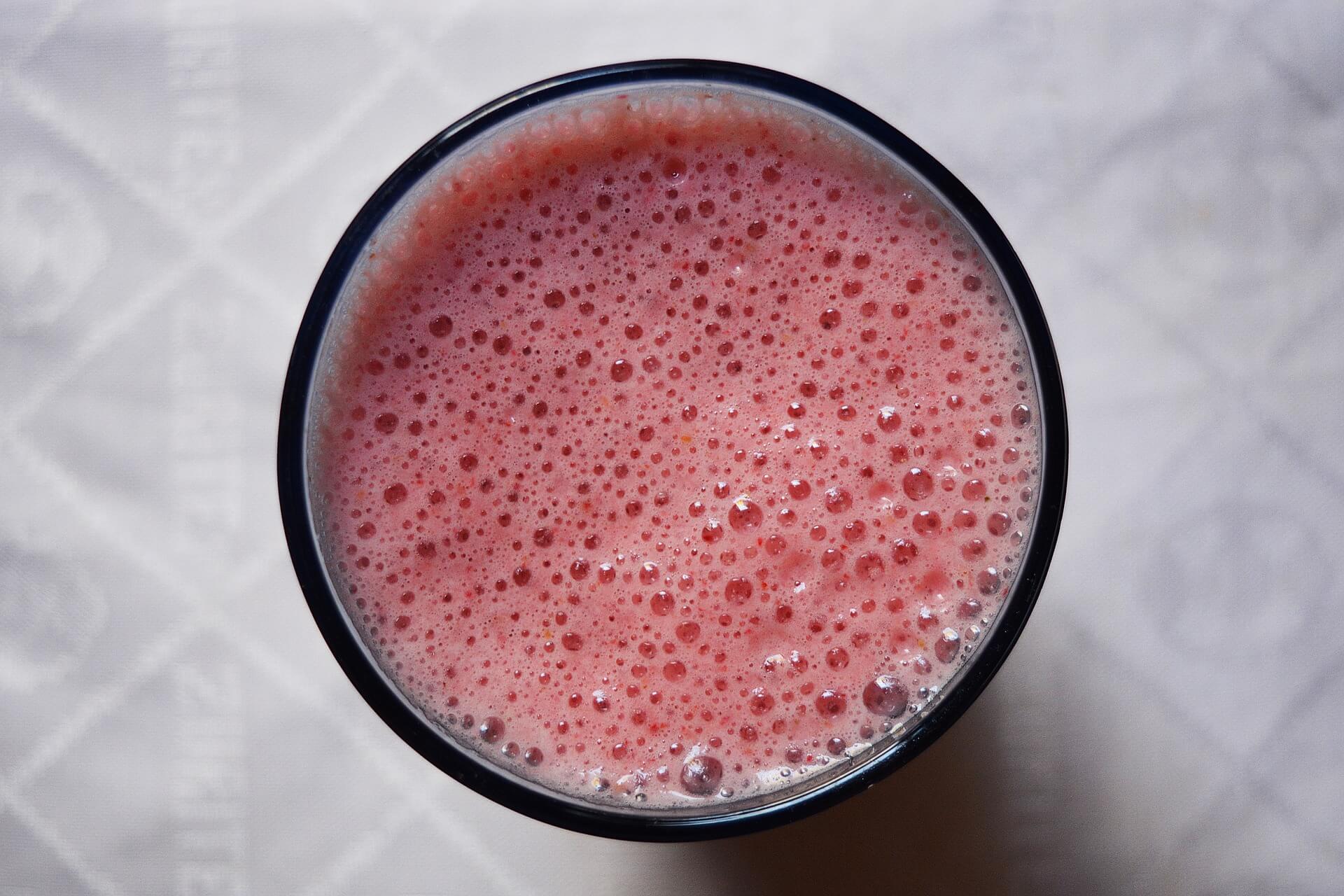 detox juice with pineapple beets and carrots