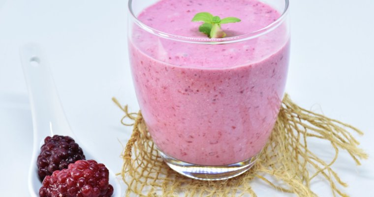 Gut Healthy Raspberry Smoothie