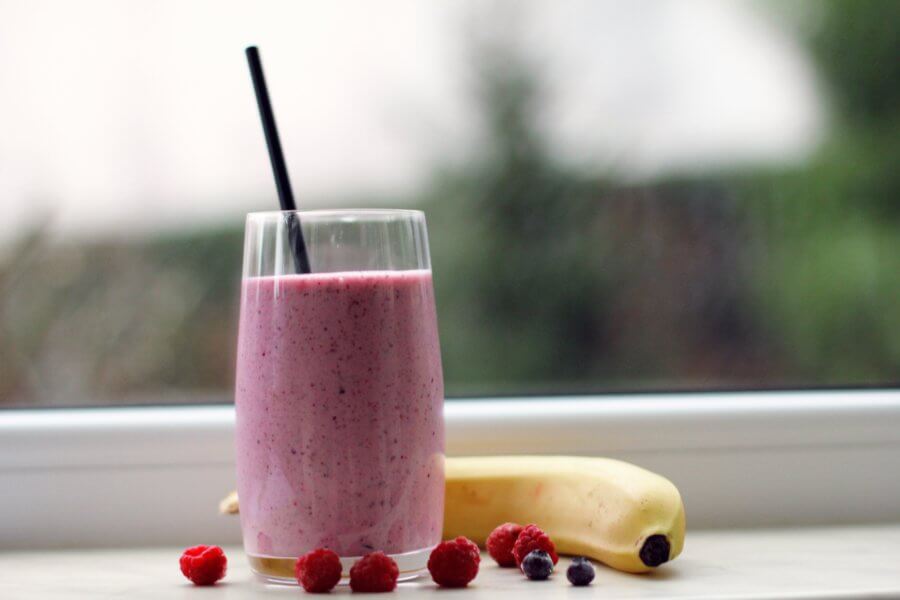 mixed berries smoothie for constipation