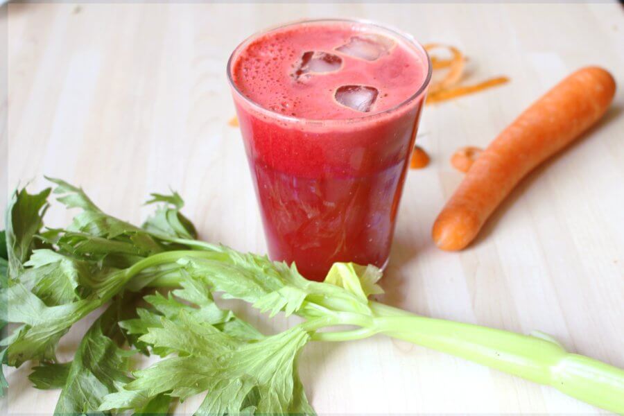 detox juice to heal acne breakouts