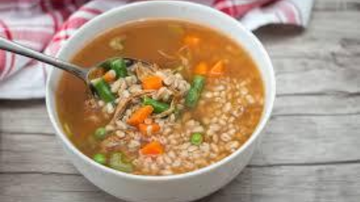 Canning Chicken Barley Soup Recipe
