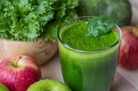 glowing green smoothie for acne control