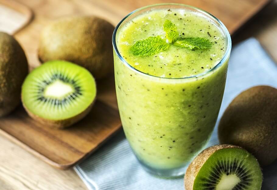 kiwi and banana smoothie for acne