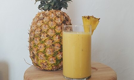 pineapple colada smoothie for acne