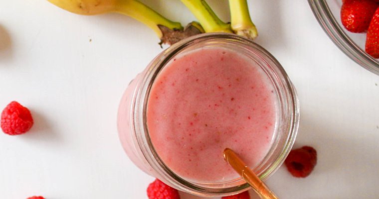 Roasted Berry Smoothie for Inflammation Relief