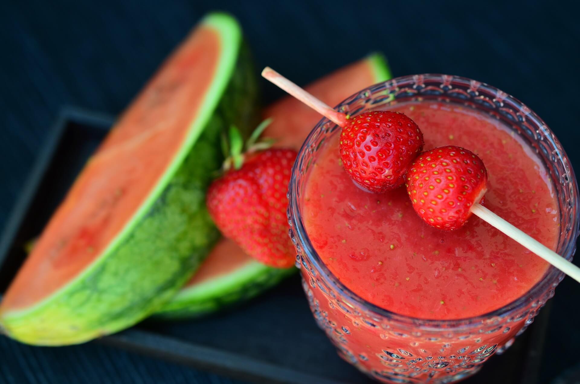 watermelon cucumber smoothie for acne