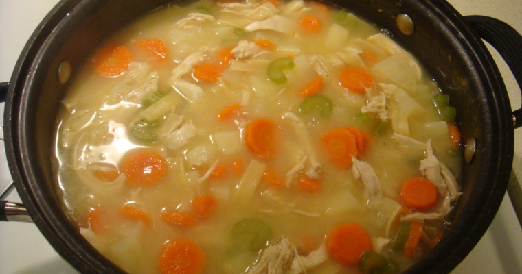 Simple Chicken Soup Canning Recipe