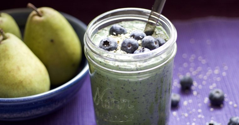 GRAPE & BLUEBERRY PROTEIN SMOOTHIE FOR WEIGHT LOSS