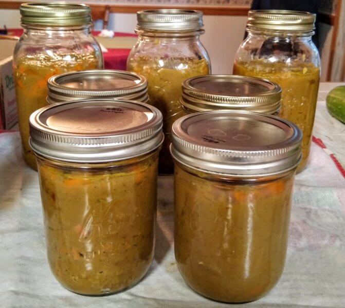 canning split pea soup