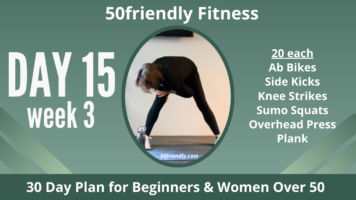 30 day workout plan for beginners - day 15
