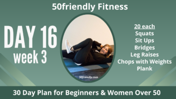 30 day workout plan for beginners - day 15