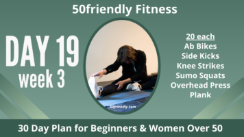 30 day workout plan for beginners - day 19