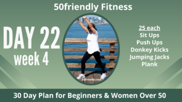 30 day workout plan for beginners - day 22