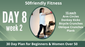 30 day workout plan for beginners - day 8