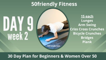 30 day workout plan for beginners - day 9