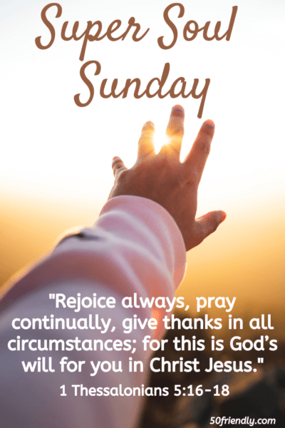 Super Soul Sunday - Prayer - 50 Friendly