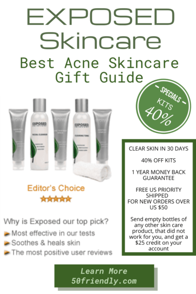 exposed skincare review - best acne skincare 