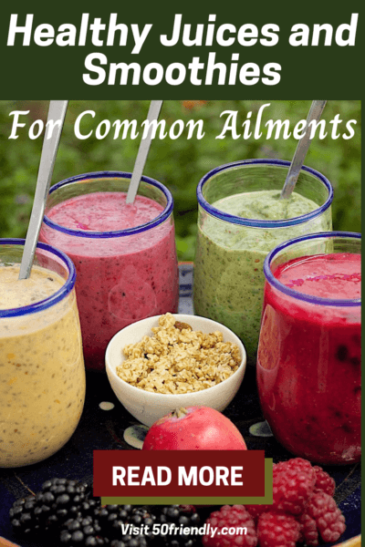 healthy juices and smoothies for common ailments