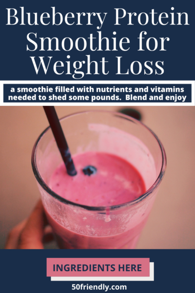 blueberry protein smoothie for weight loss