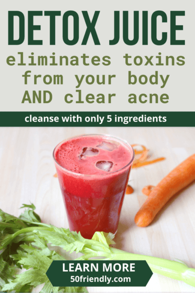 detox juice eliminates toxins from your body and clear acne