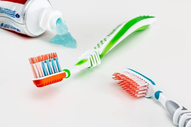 brush twice a day for good oral hygiene