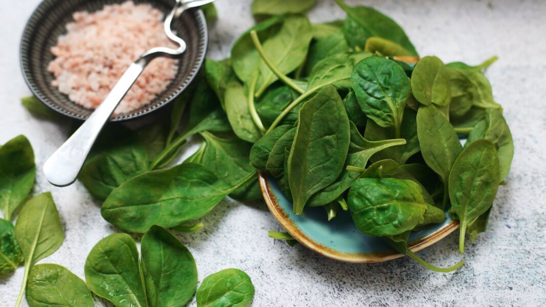 spinach for Lutein