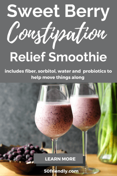 sweet berry constipation relief smoothie