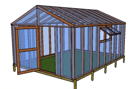 12x16 DIY Greenhouse