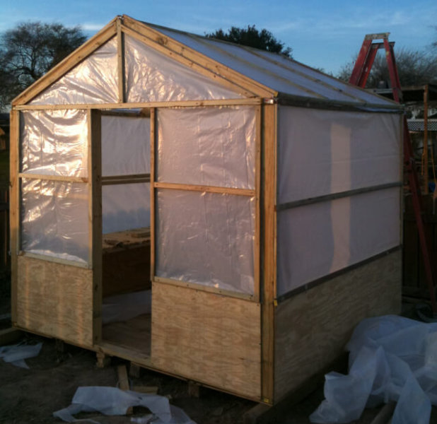 8x8 idea greenhouse