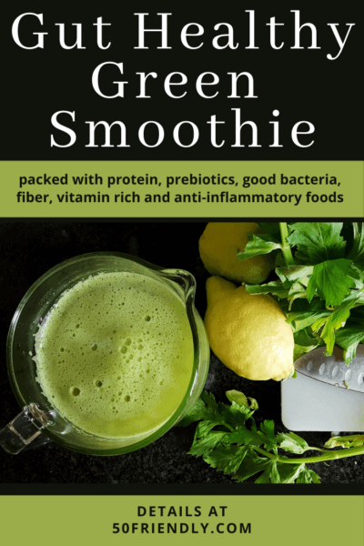 gut healthy green smoothie